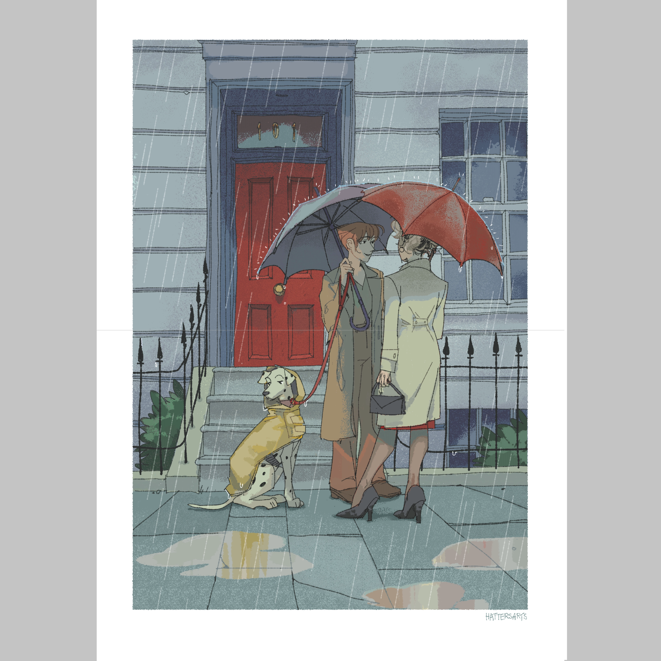 Cruellanita Rainy Day A4