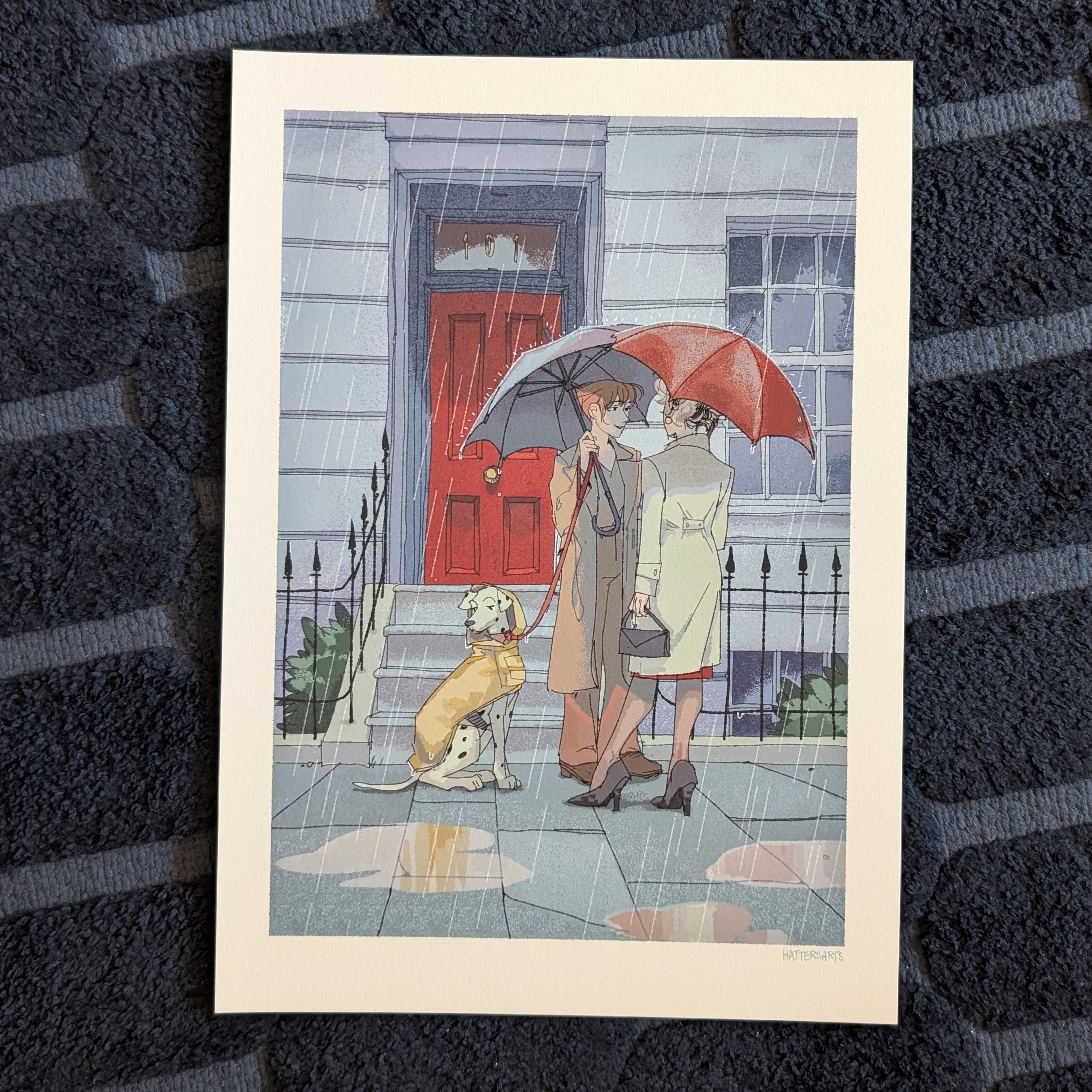 Cruellanita Rainy Day A4