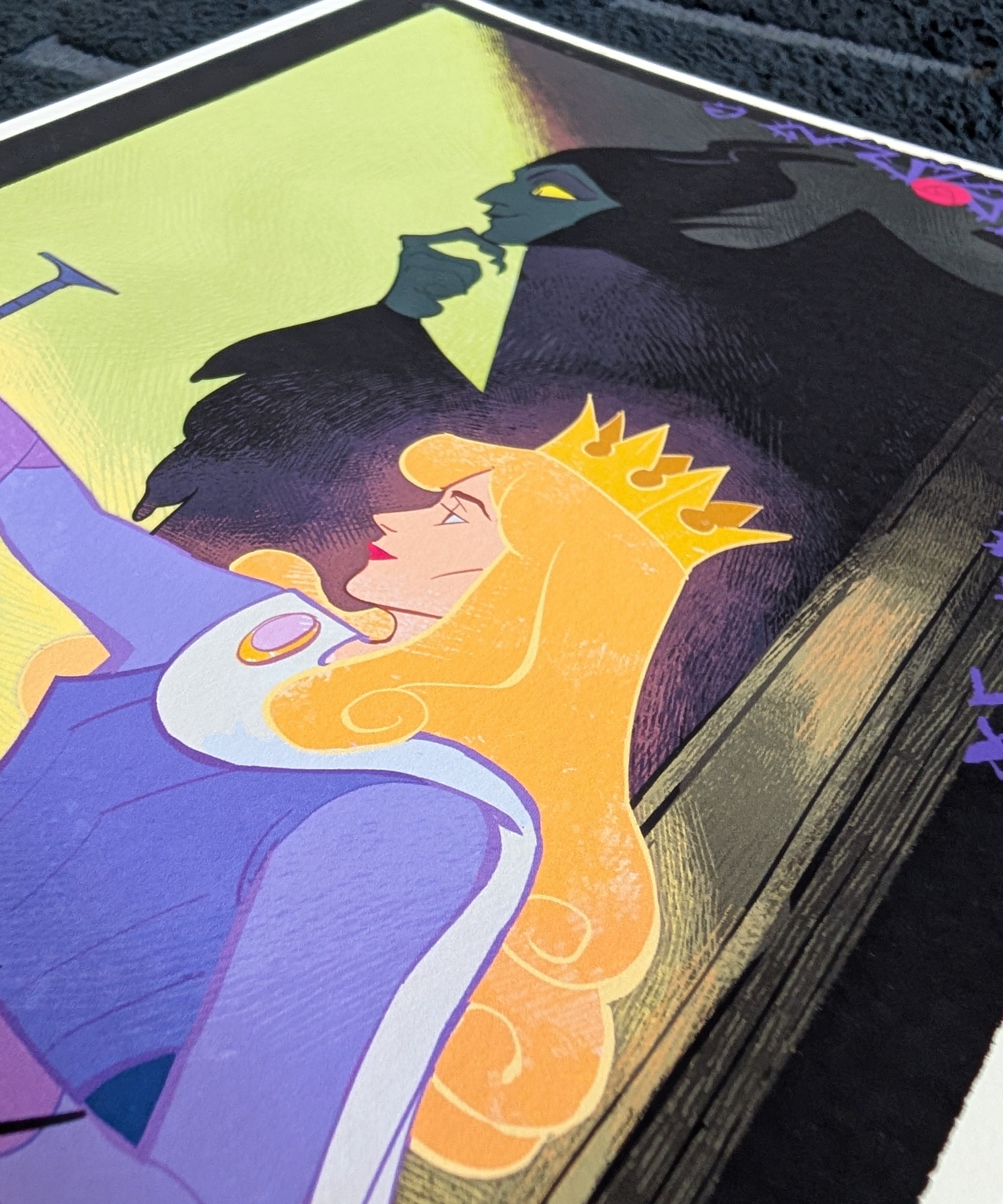 Sleeping beauty - Throne A4