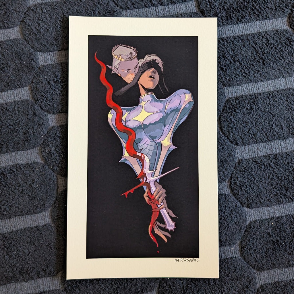 Queen & Champion 6" x 11"