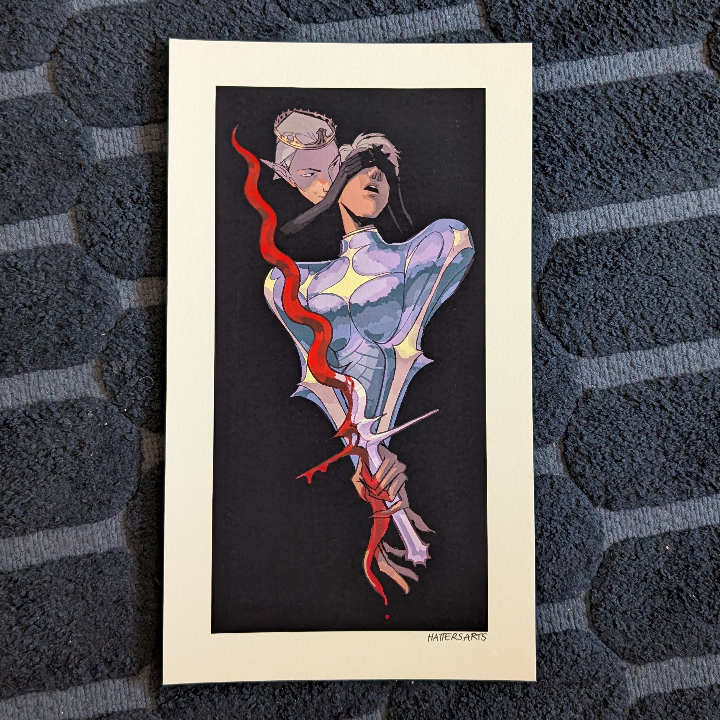 Queen & Champion 6" x 11"