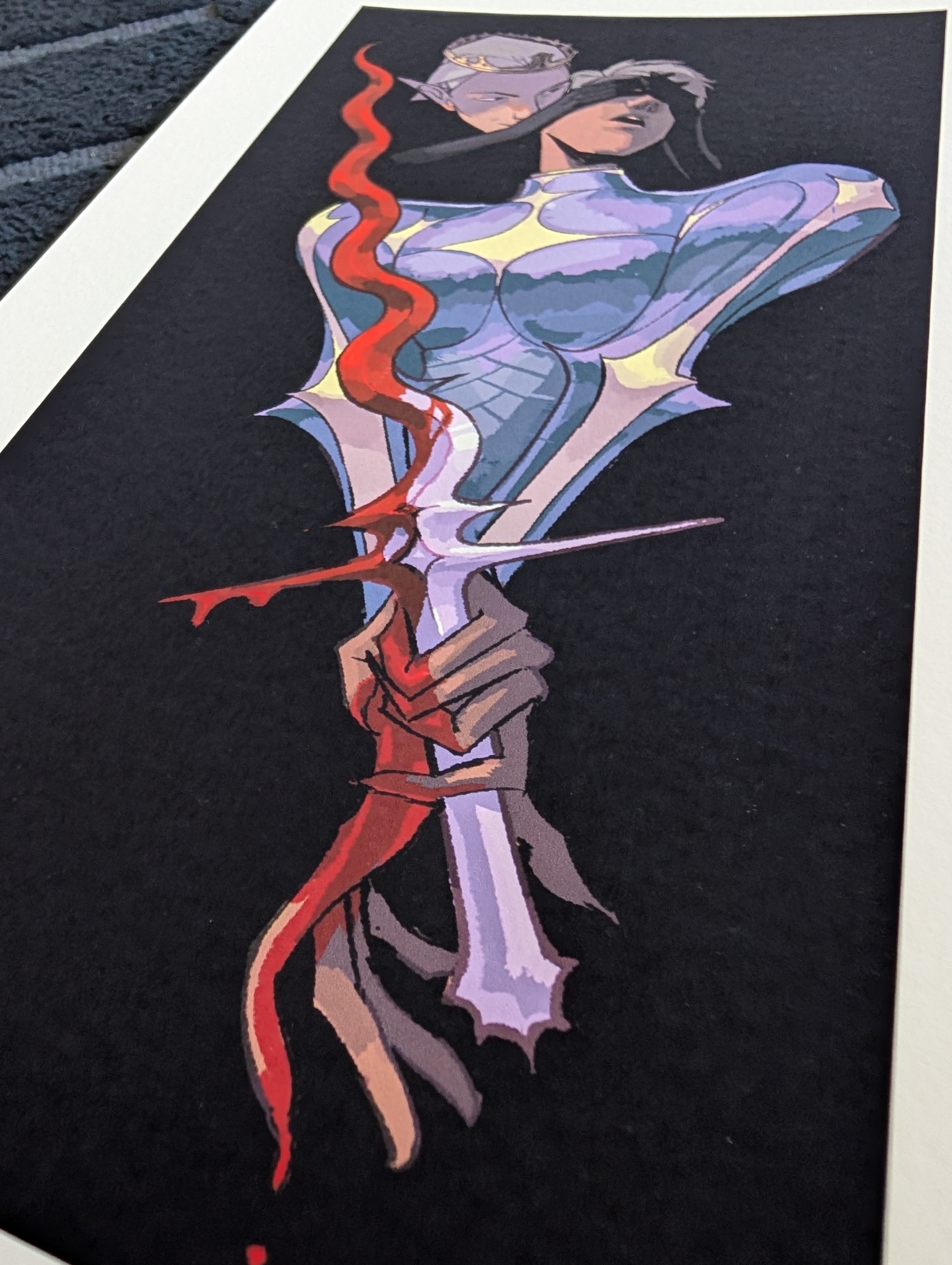 Queen & Champion 6" x 11"