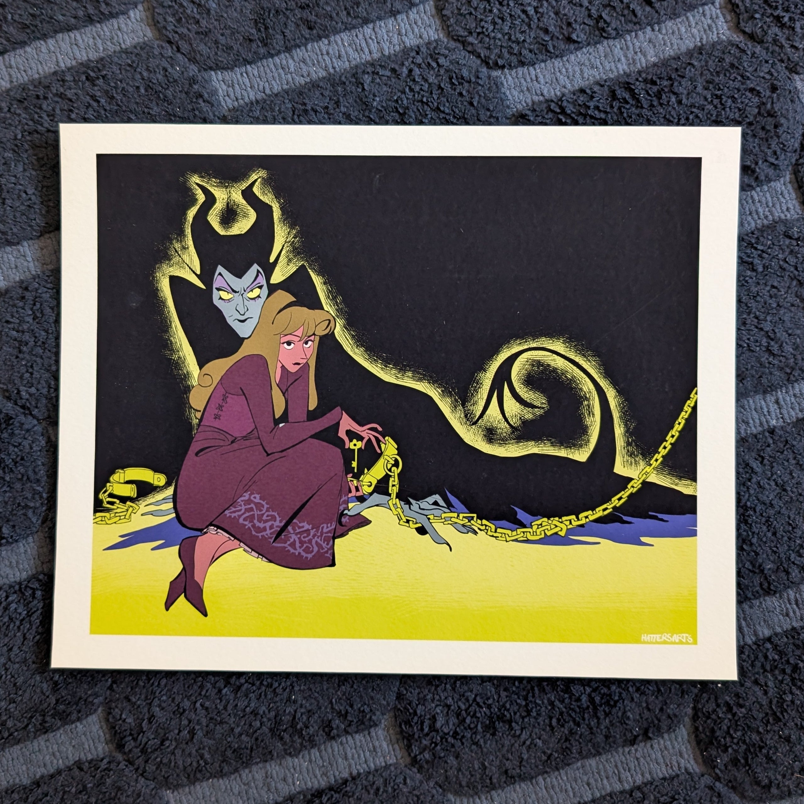 Sleeping beauty - Chains 8" x 10"