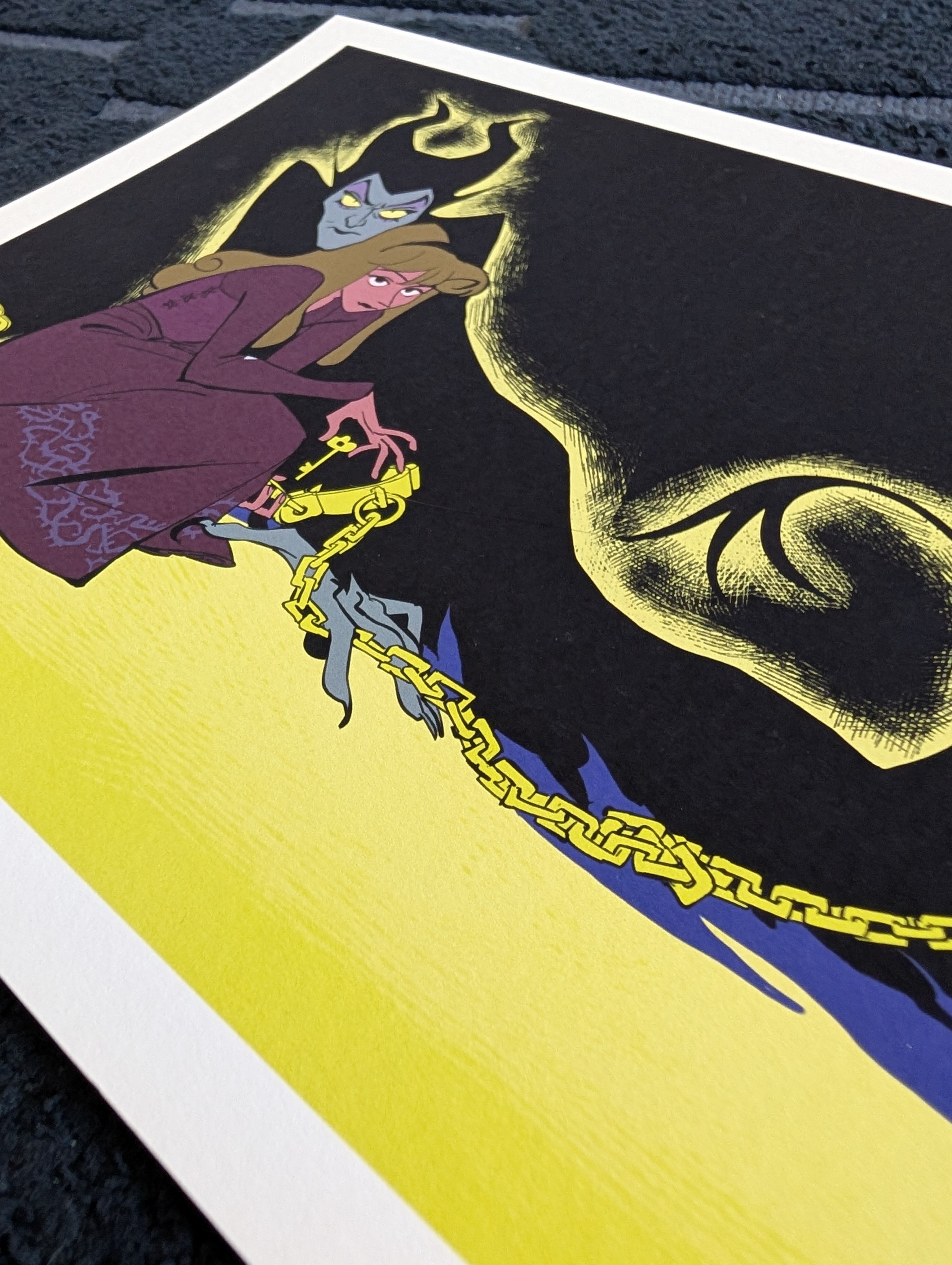 Sleeping beauty - Chains 8" x 10"