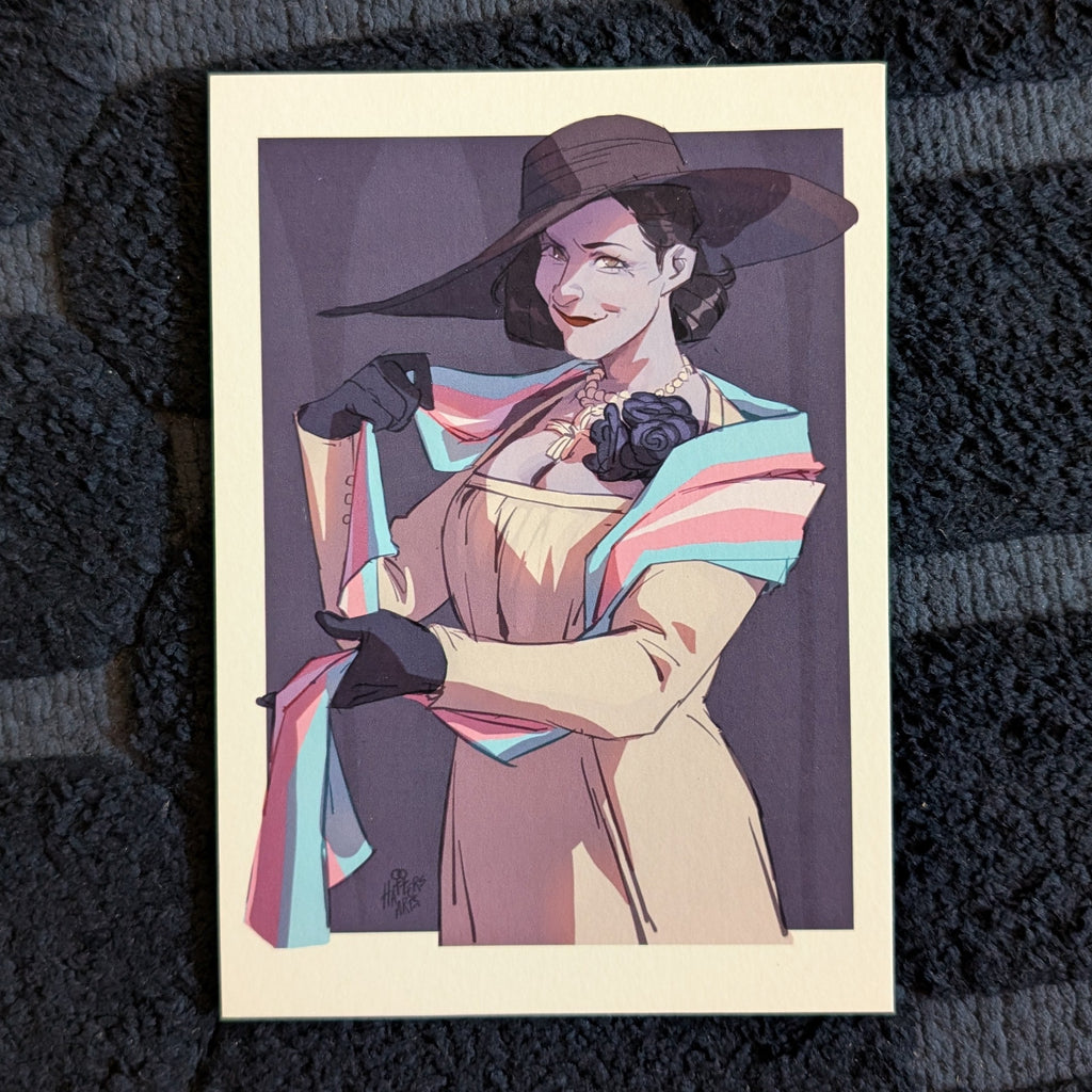 Lady Dimitrescu - Trans flag A6