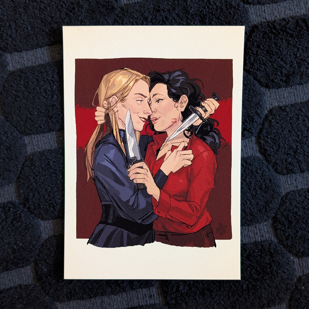 Killing Eve - Knives A5