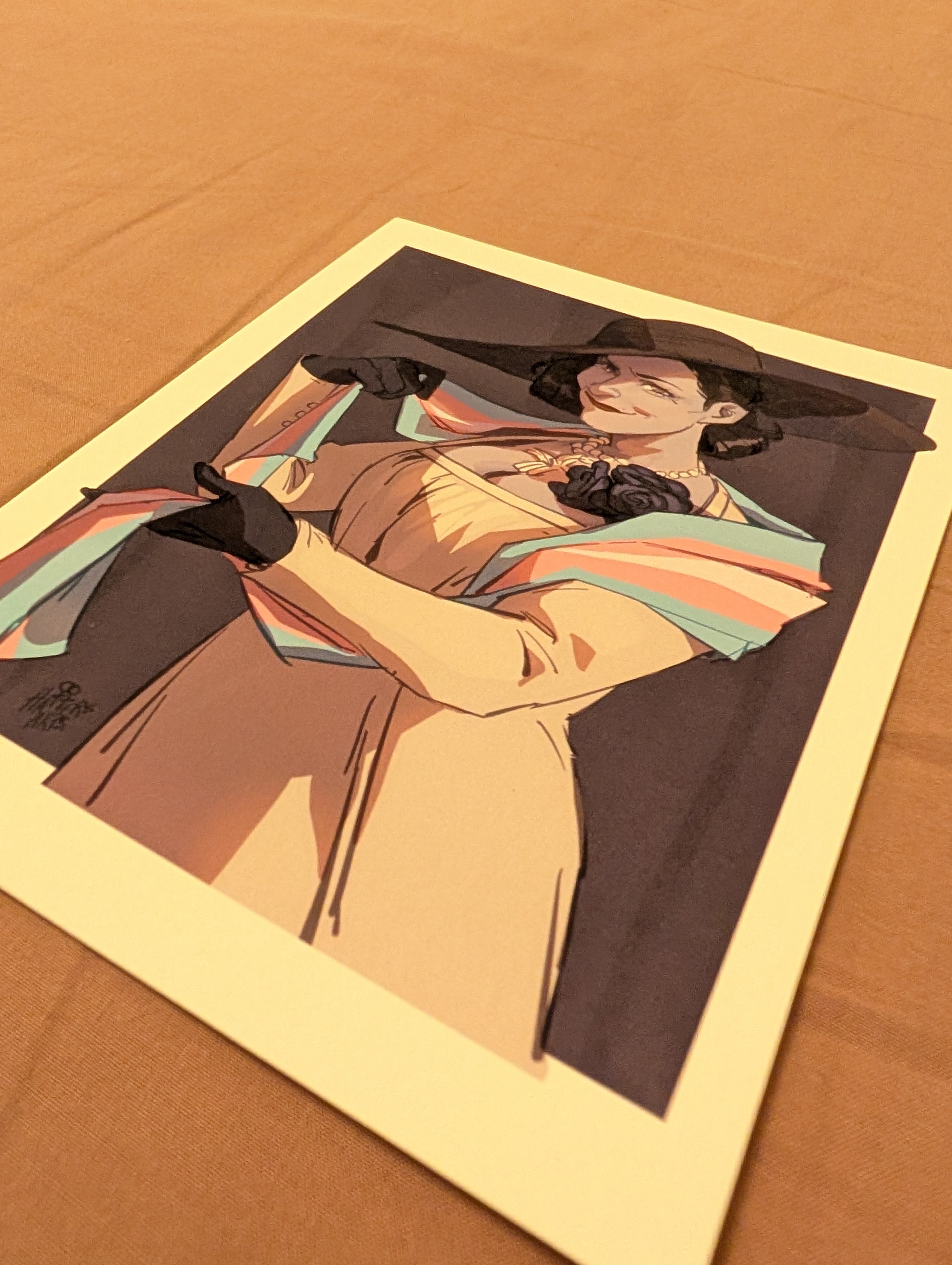 Lady Dimitrescu - Trans flag A6