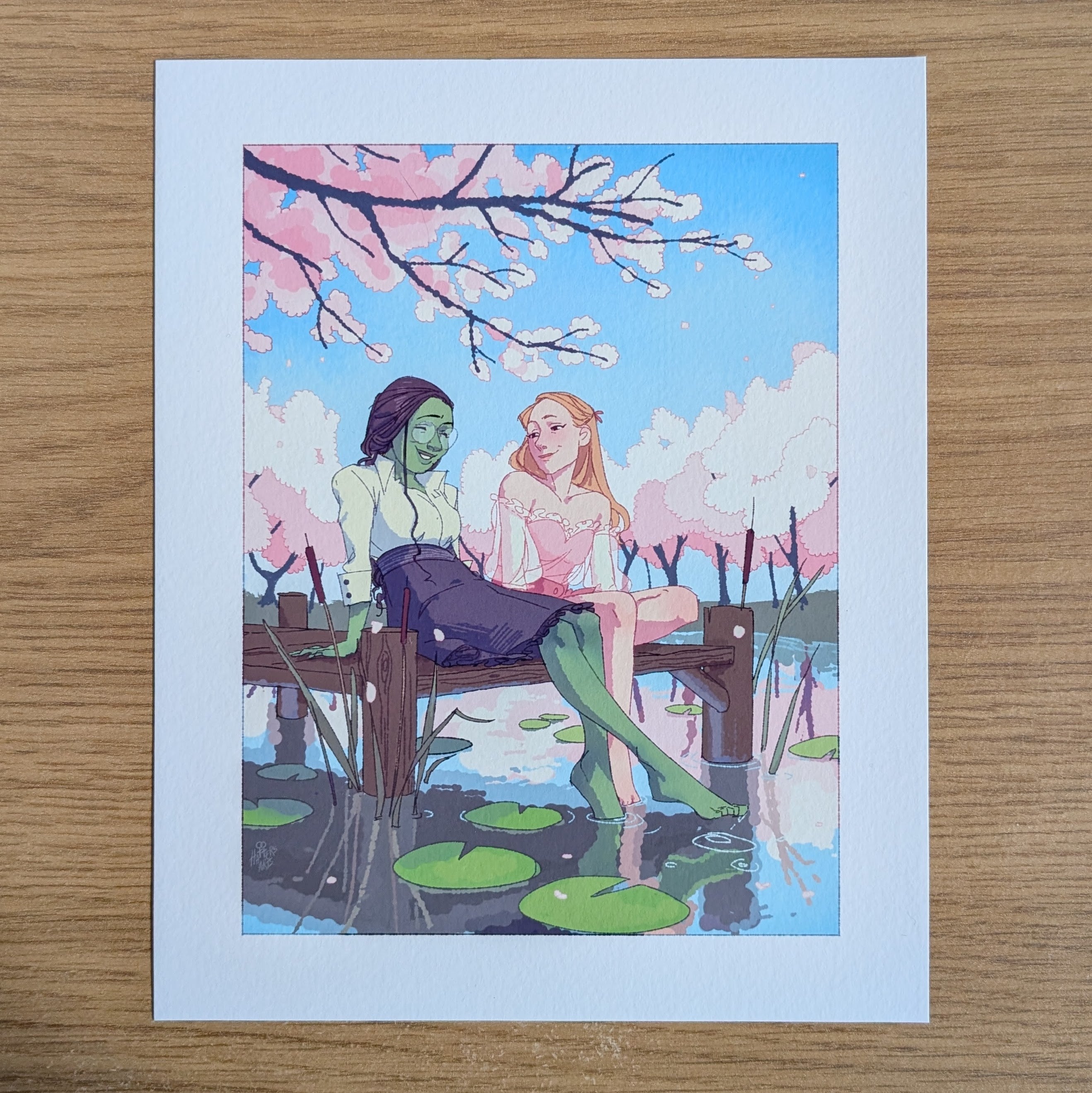 Wicked - Spring Pond 8x10